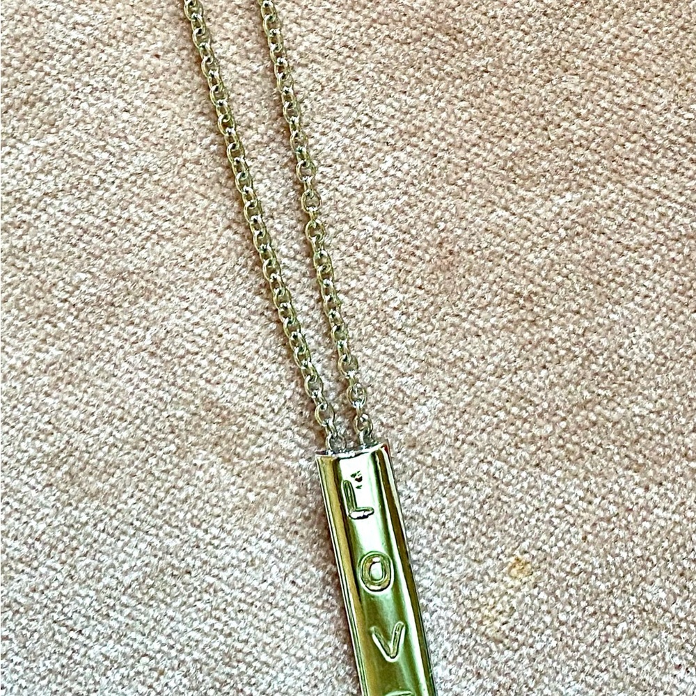 Love Bar Necklace - Picture 3 of 9